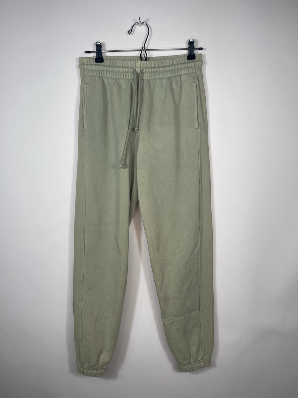 Aritzia Light Olive Green Jogger Sweatpants